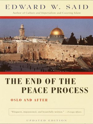 The End of the Peace Process - ebook